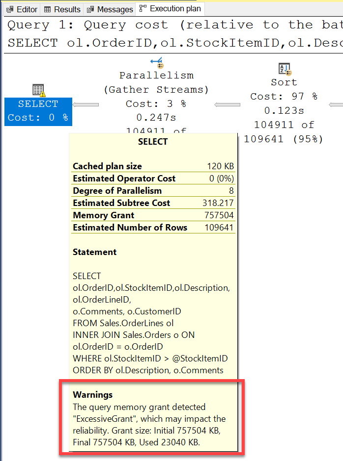 SQL SERVER - Introduction to Memory Grant Feedback Memory Grant Feedback 